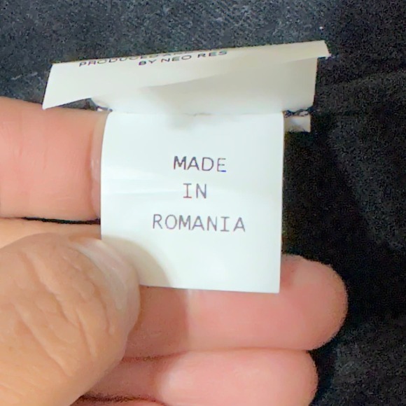 See by Chloé Paris Wide Leg Pants Size‎ 6 Navy Blue Black - Picture 14 of 16